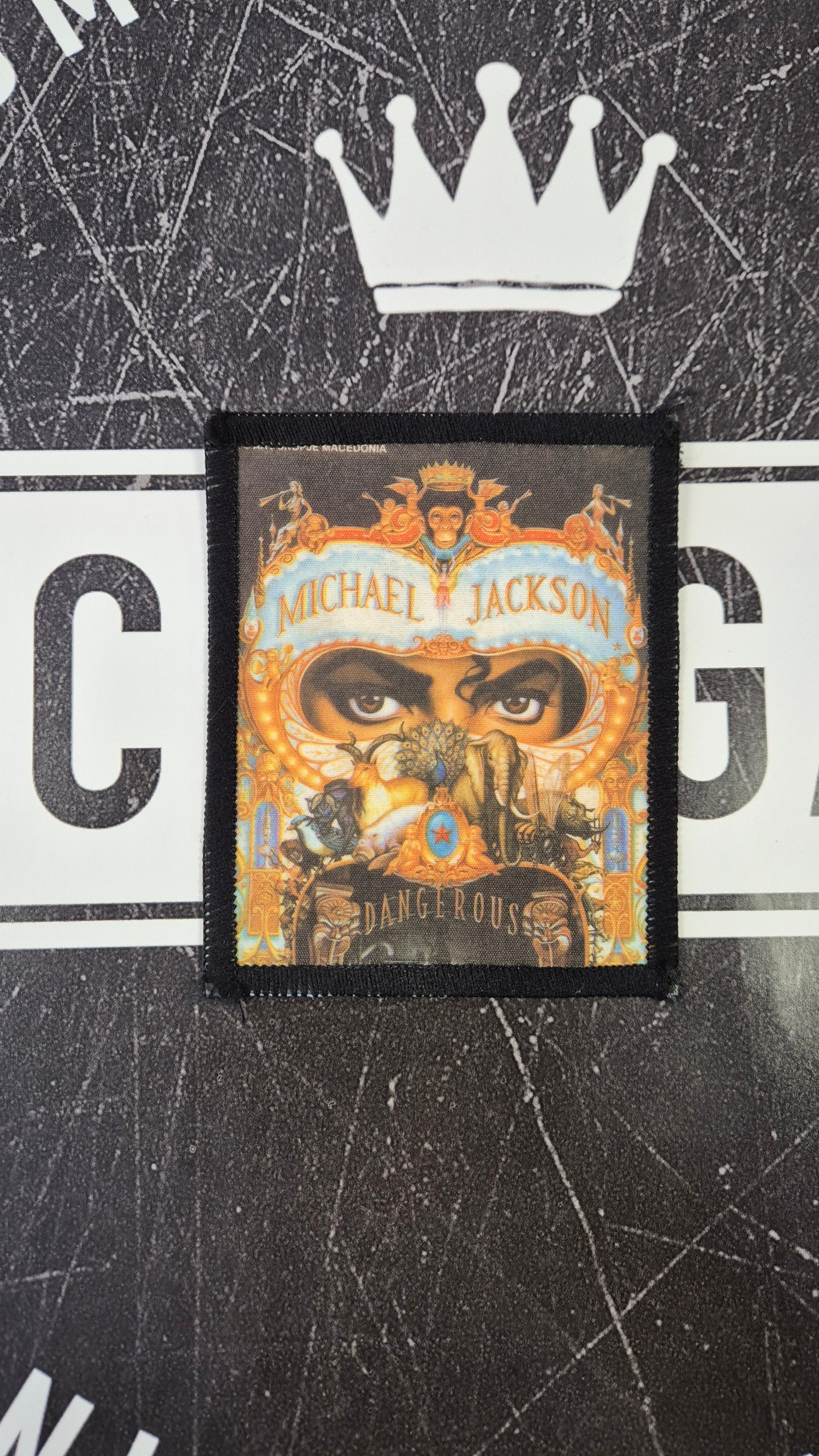 Patch Michael Jackson dangerous anni '80