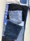 Jeans Levis 80’s USA Patchwork Trouble Garage