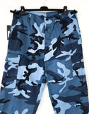 US Blue Camo BDU Ranger Field Pants