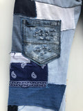 Jeans Levis 80’s USA Patchwork Trouble Garage
