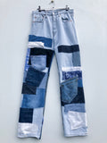 Jeans Levis 80’s USA Patchwork Trouble Garage
