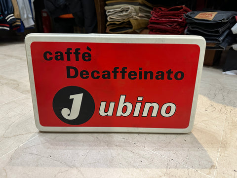INSEGNA LUMINOSA CAFFÈ JUBINO PUBBLICITARIO