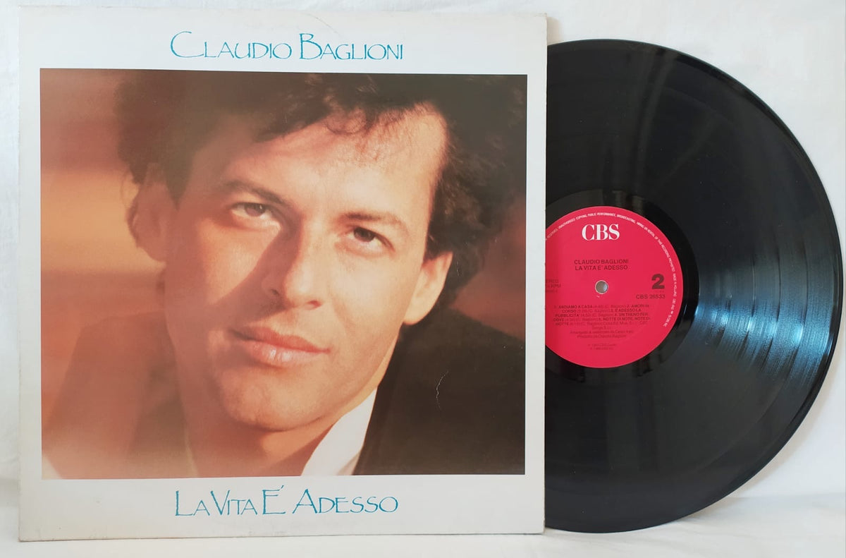 Con voi - Per la prima volta arriva la ristampa in edizione colorata  dell'album di Claudio Baglioni “Strada Facendo”. Vinile Limited edition in  500 copie color azzurro esclusiva .it