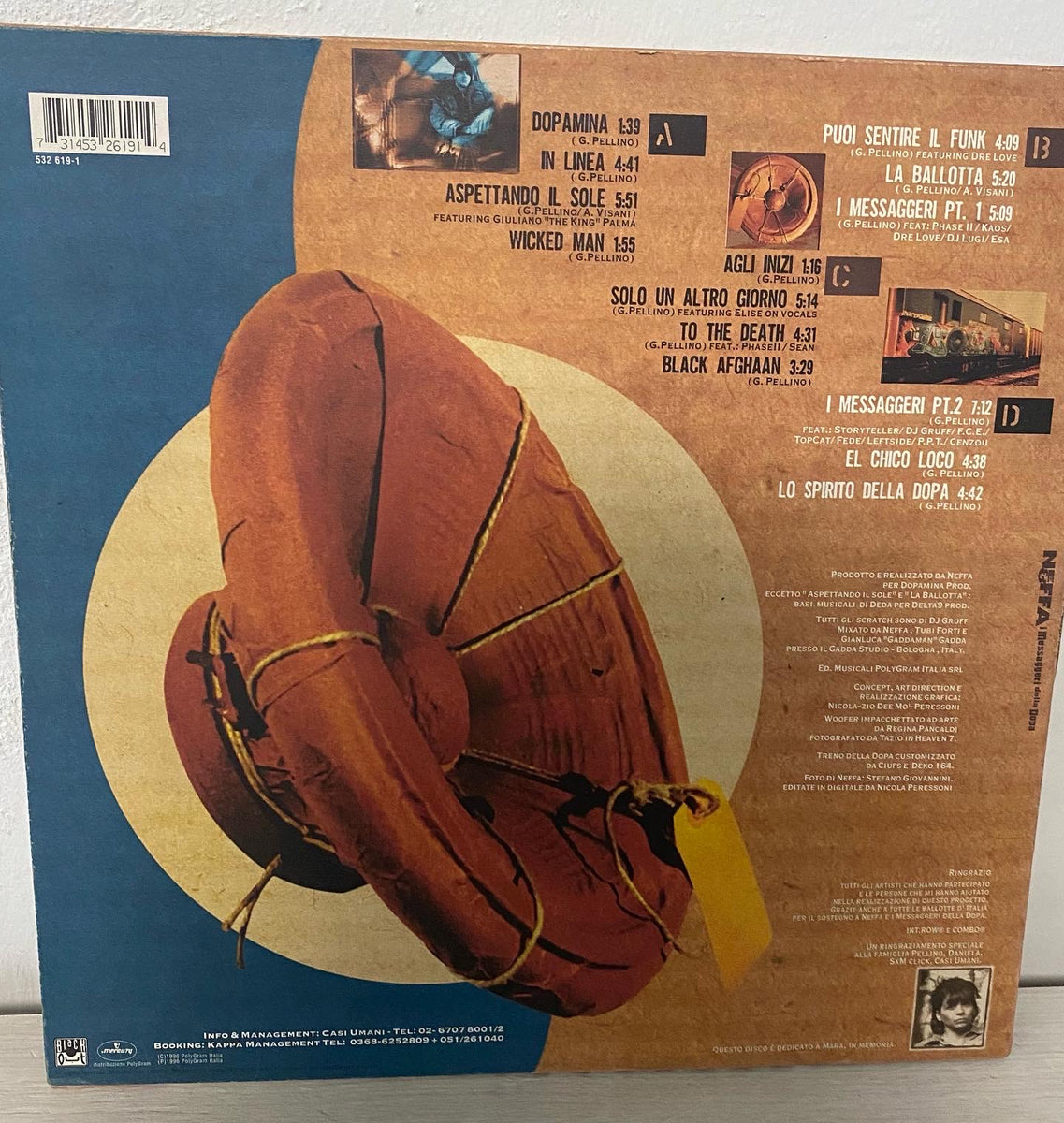 Doppio Vinile Colorato + CD Neffa & I Messaggeri Della Dopa di