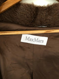 Cappotto Max Mara alpaca 80’s Tg42