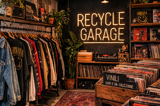 Recycle Garage: il negozio vintage e vinili nel cuore di Bergamo