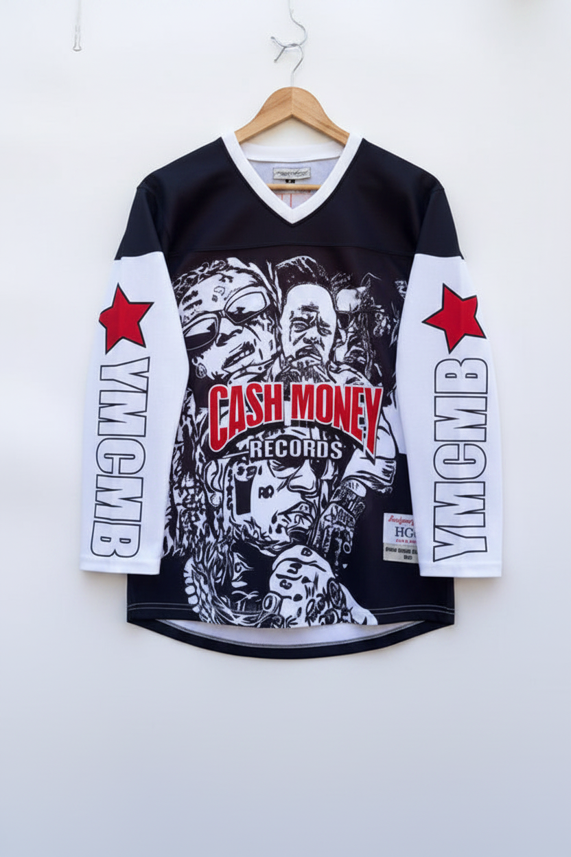 Maglia Hockey Headgear Classic Cash Money Records 1991 Size M
