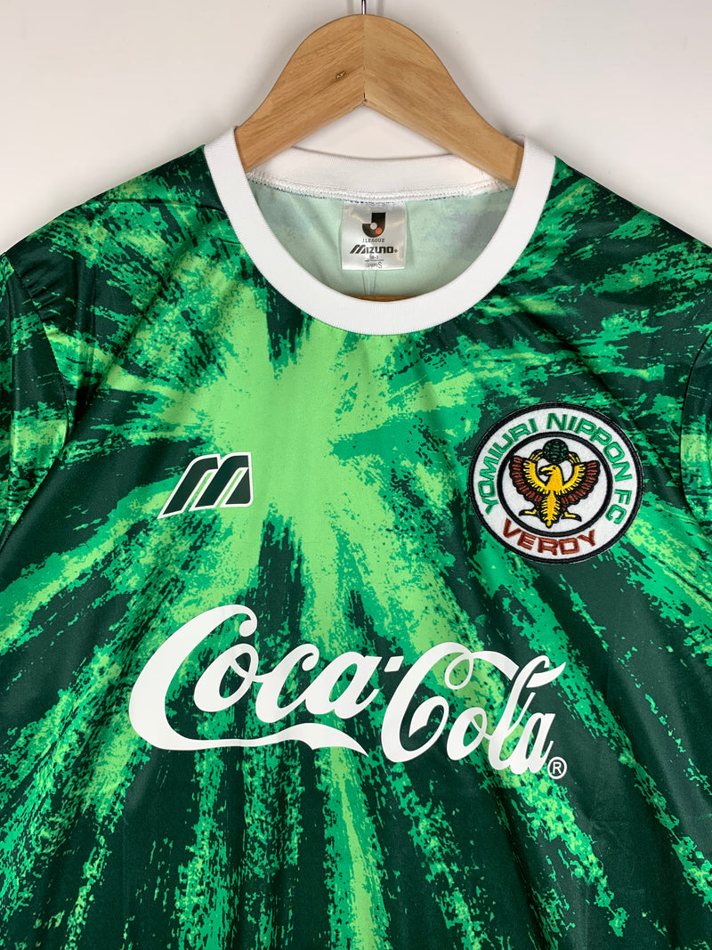 Maglia calcio Mizuno Verdy Yomiuri Nippon 1993-1995 Tg. S Vintage Replica