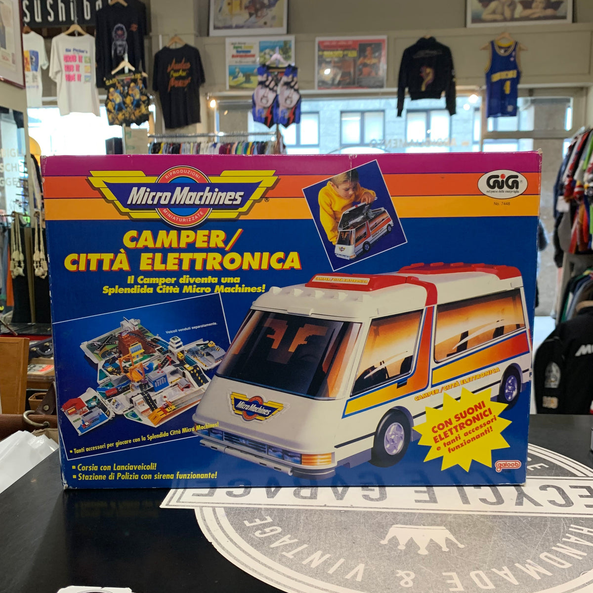 Micro Machines Camper Città Elettronica - Galoob anni '90