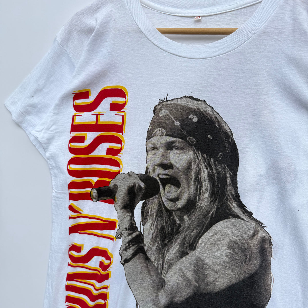 T-Shirt Vintage Guns N’ Roses 1992 Use Your Illusion World Tour single stitch tee
