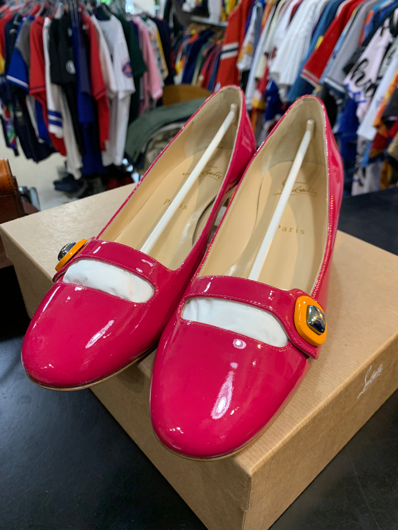 Ballerine in Pelle Christian Louboutin N.39 Made in Italy