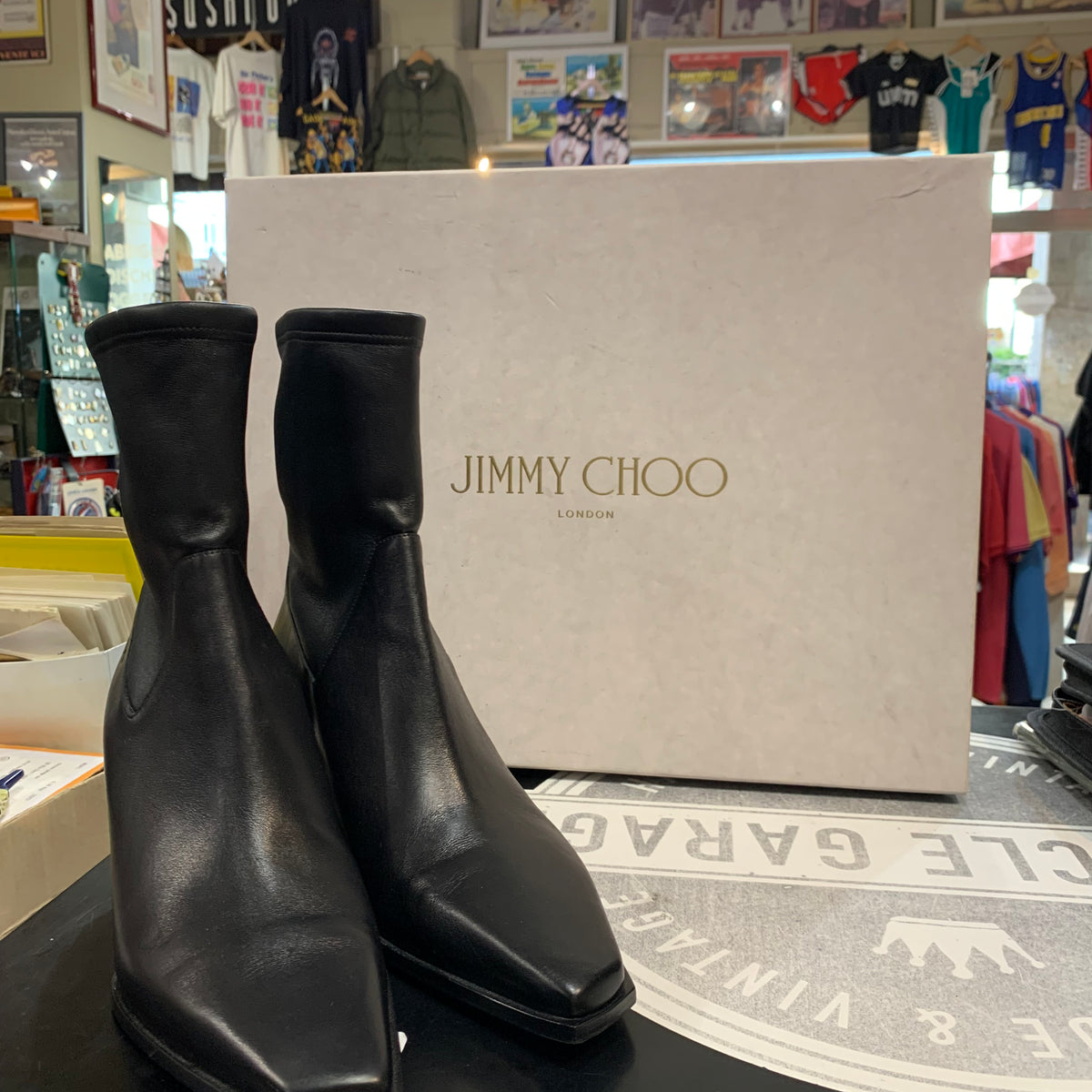 Stivaletti alla caviglia pelle Jimmy Choo Donna n.40