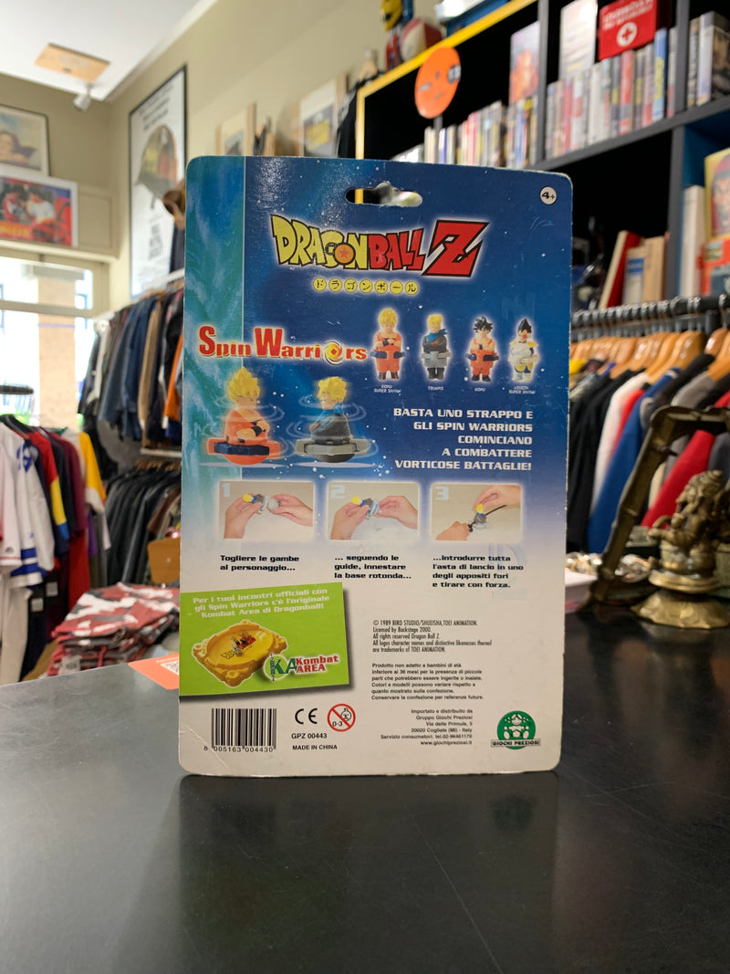 Dragon Ball Z Vegeta Spin Warriors - Bandai 1989, blister originale