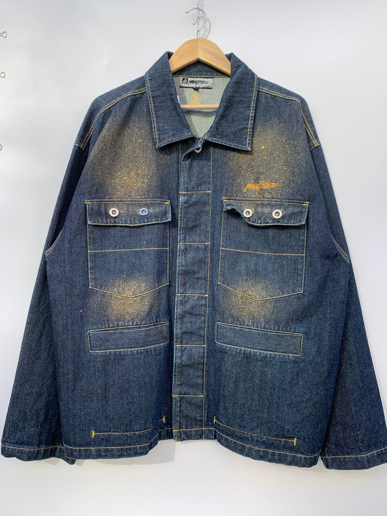 Giacca jeans vintage Johnny Blaze - tg. XL