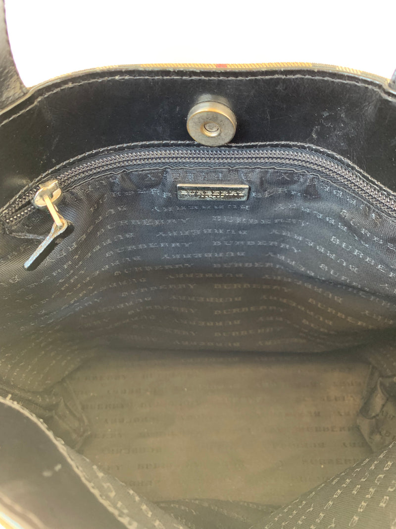Borsa a mano Burberry vintage - motivo Nova Check