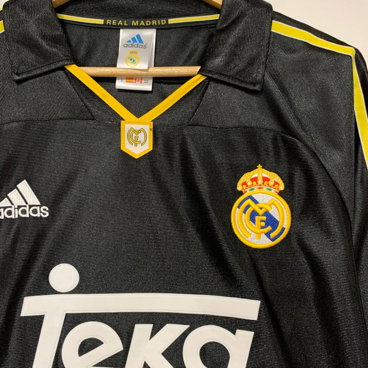 Maglia calcio Adidas Real Madrid 1999 Away Tg.M Vintage Replica