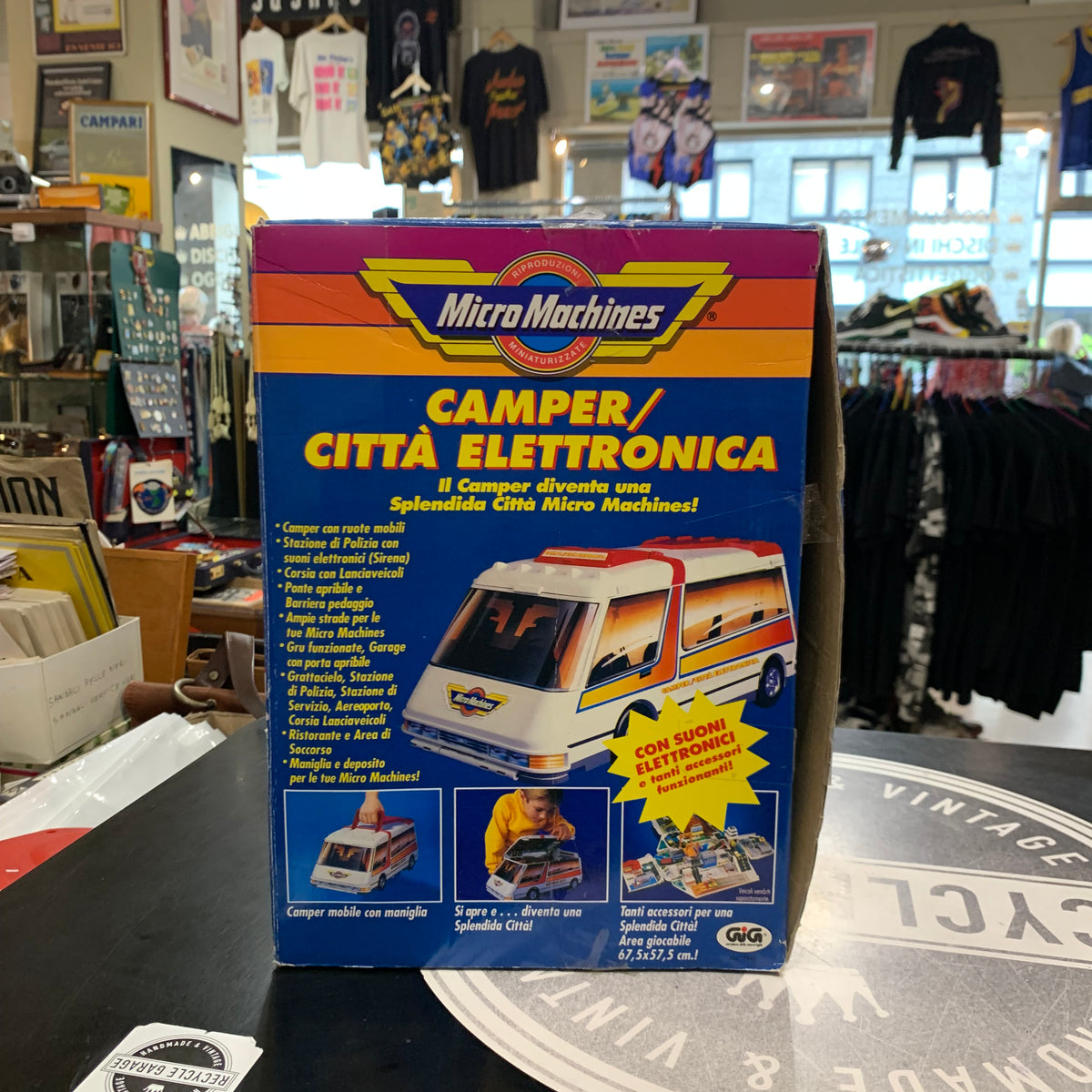 Micro Machines Camper Città Elettronica - Galoob anni '90