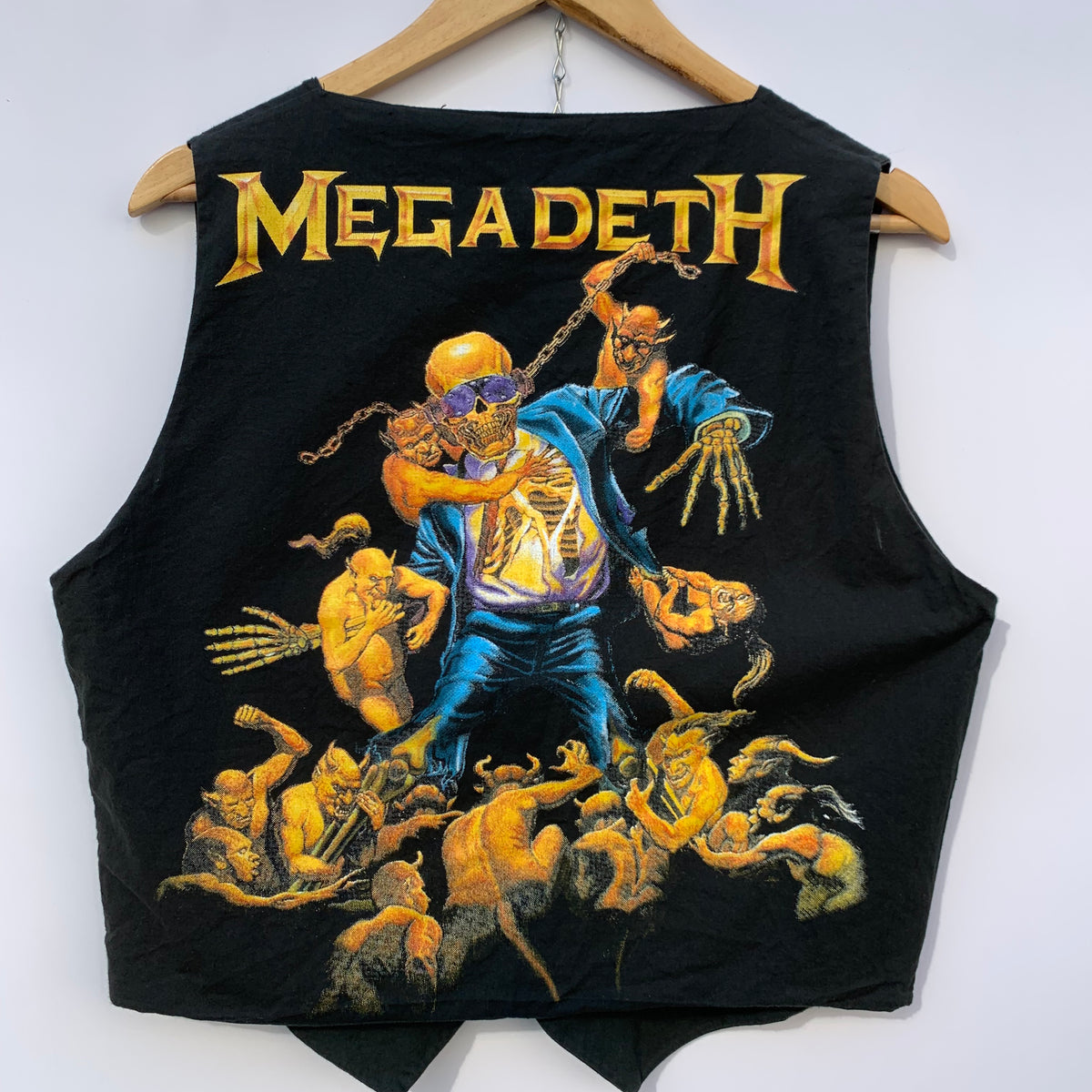 Gilet Megadeth Vintage 80’s Turbogadget Size L