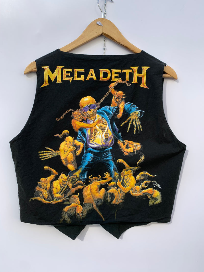 Gilet Megadeth Vintage 80’s Turbogadget Size L