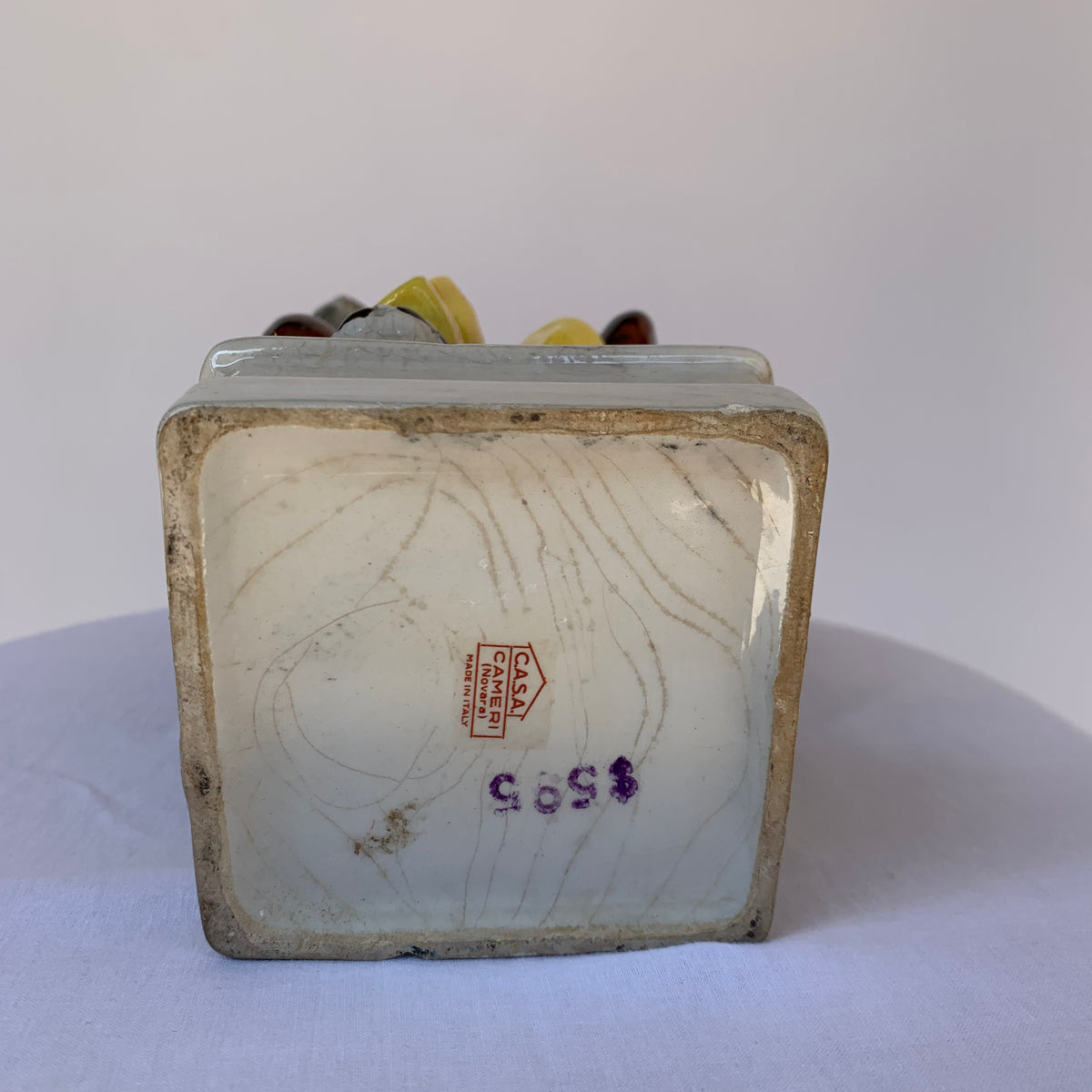 Decanter vintage in ceramica elefante - Calamassi