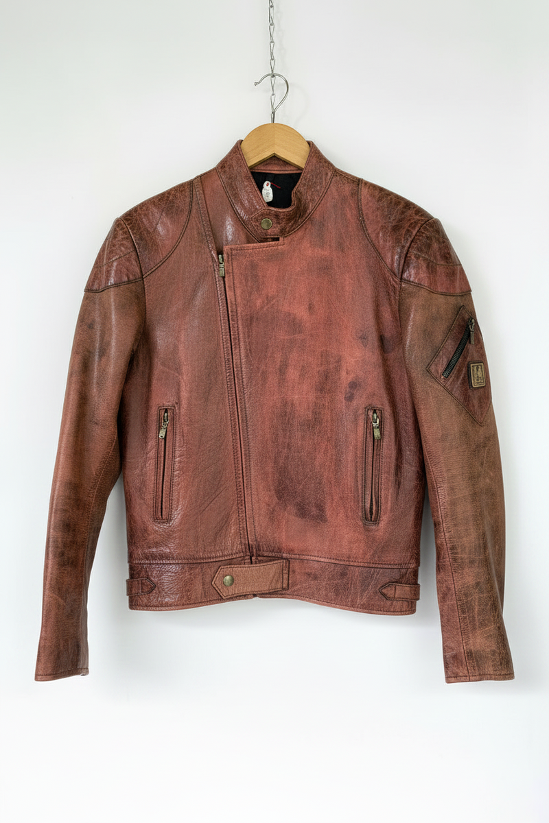 Giacca pelle Belstaff Leathermaster 1970 Tg.44