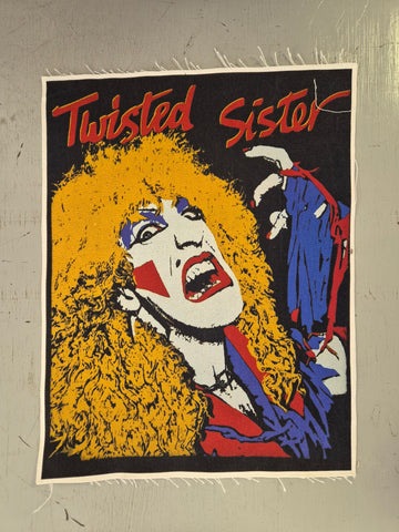 CUSTOM PATCH Twisted Sister 80's
