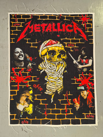 CUSTOM PATCH Metallica ONE 80's