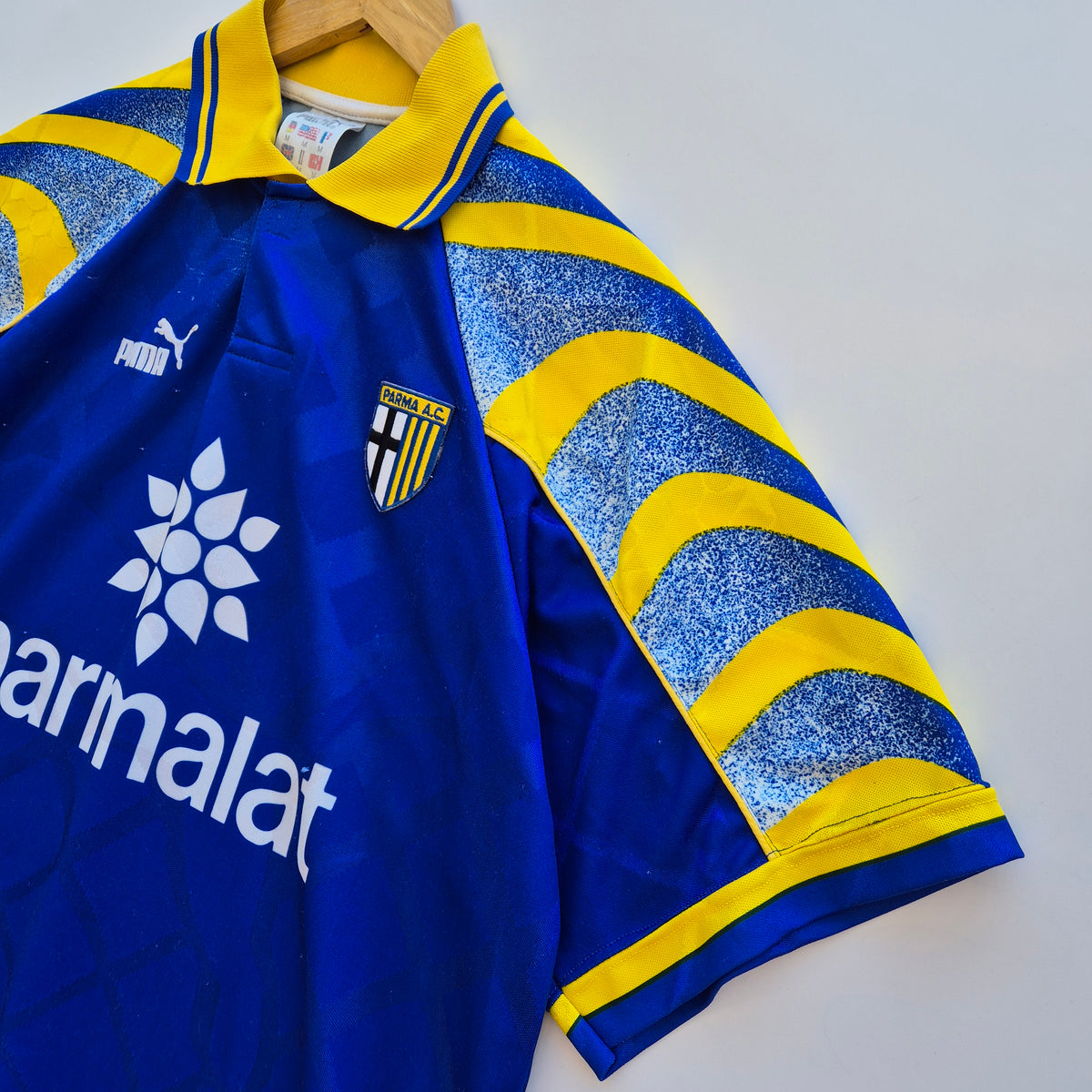 Maglia Parma Puma Parmalat Vintage 1996 Size M
