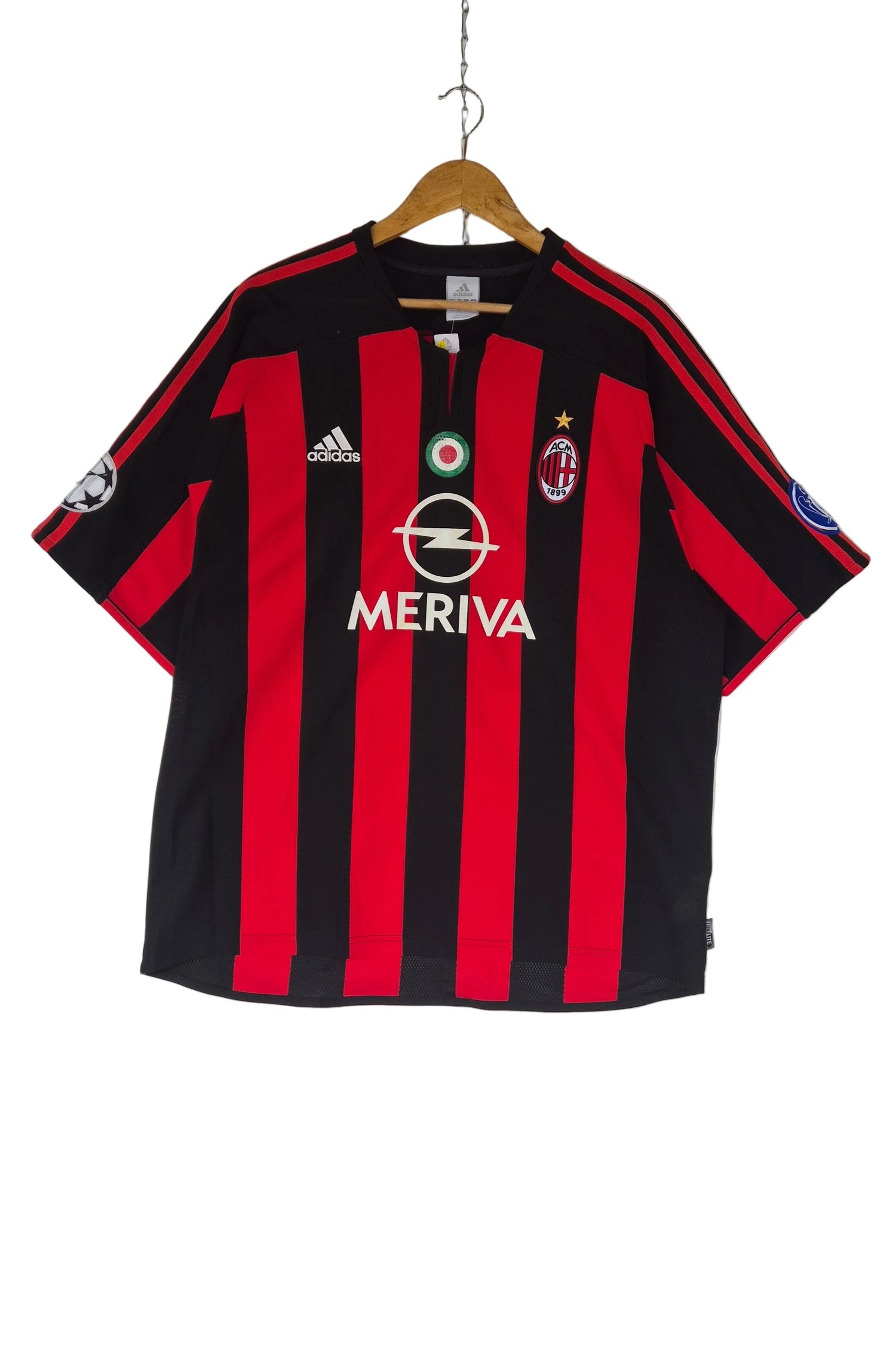 Maglia Calcio Milan Adidas Shevchenko 2003/04 XL