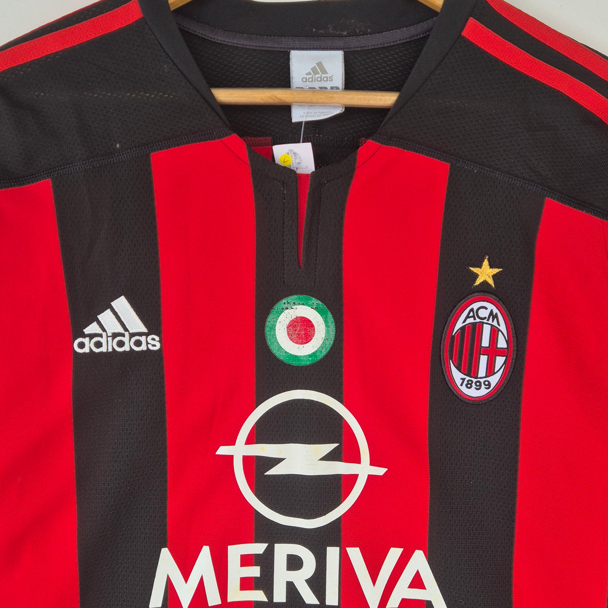 Maglia Calcio Milan Adidas Shevchenko 2003/04 XL