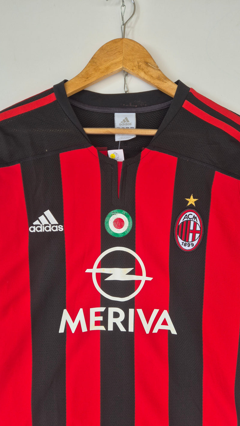 Maglia Calcio Milan Adidas Shevchenko 2003/04 XL