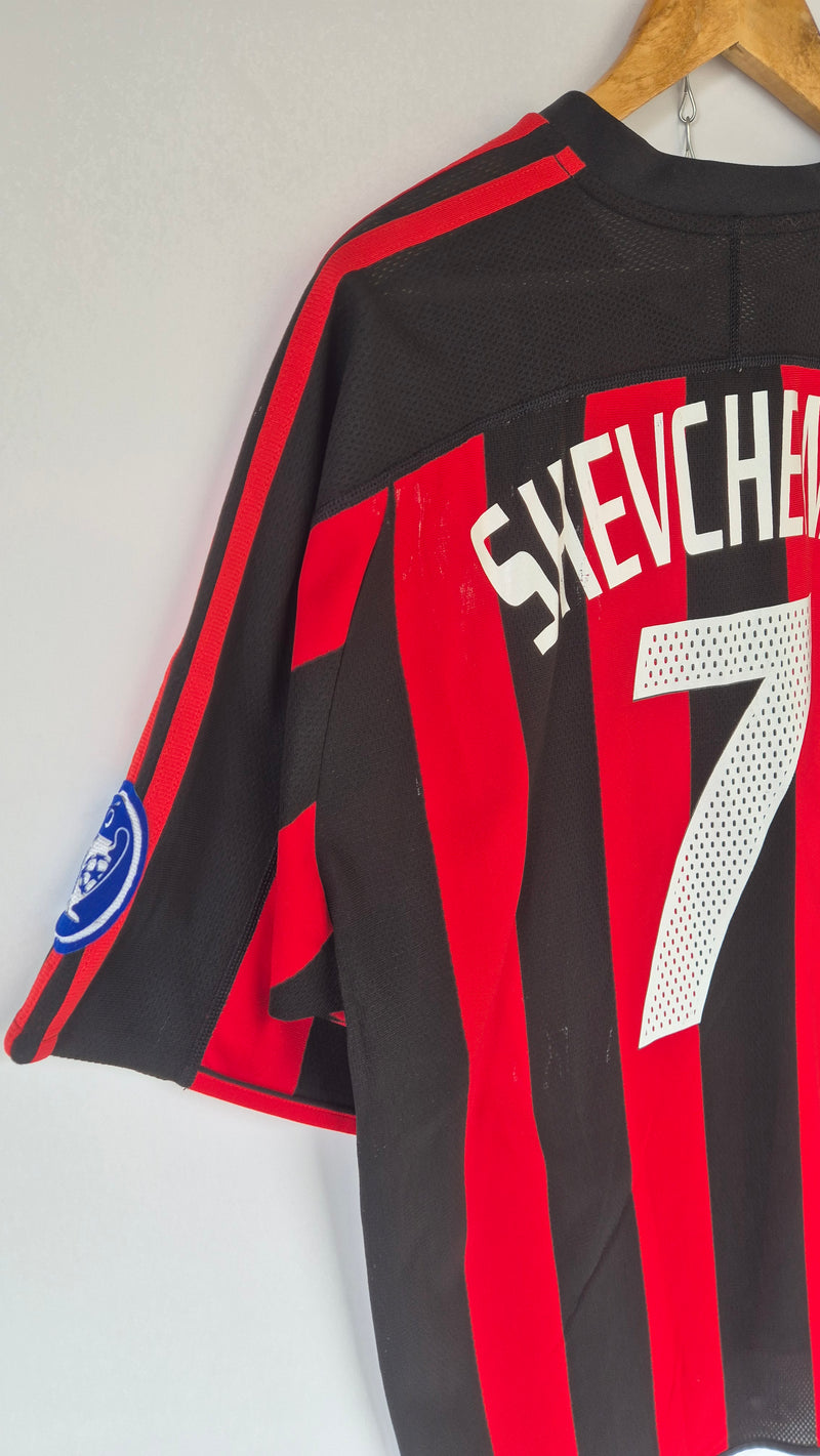 Maglia Calcio Milan Adidas Shevchenko 2003/04 XL