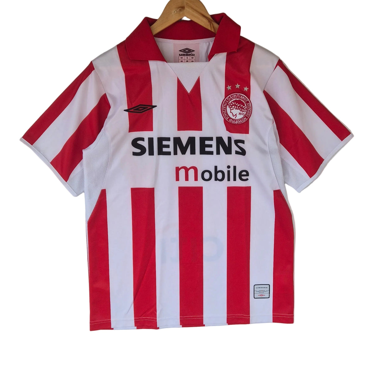 Maglia Calcio Olympiacos FC Umbro 2003/04 tg.S