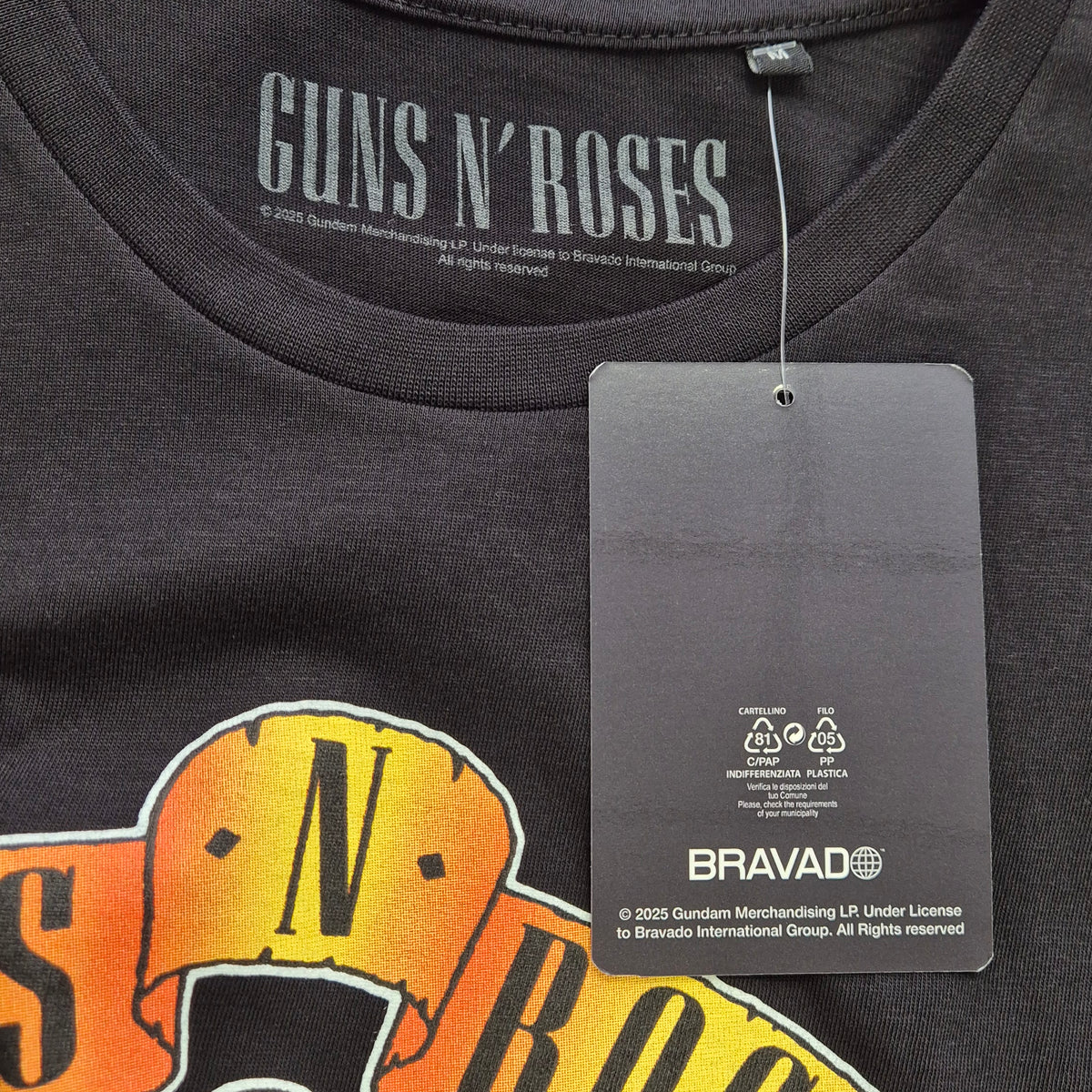 Maglia Guns 'n' Roses Appetite For Destruction tg. M