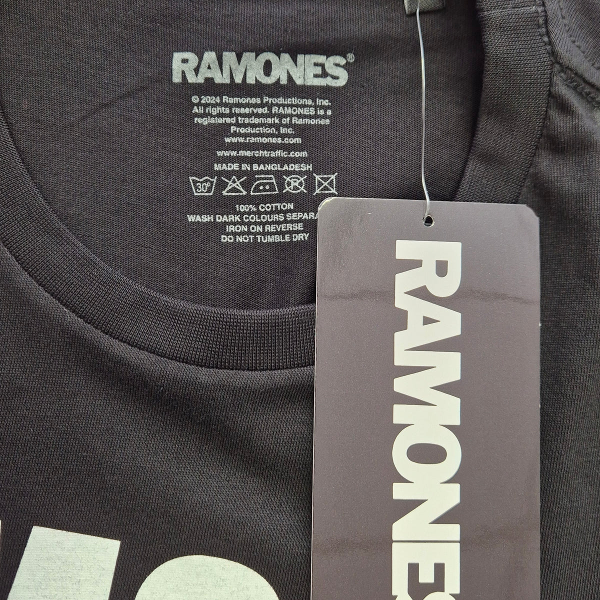 Maglia Ramones Hey Ho Let's Go tg. M