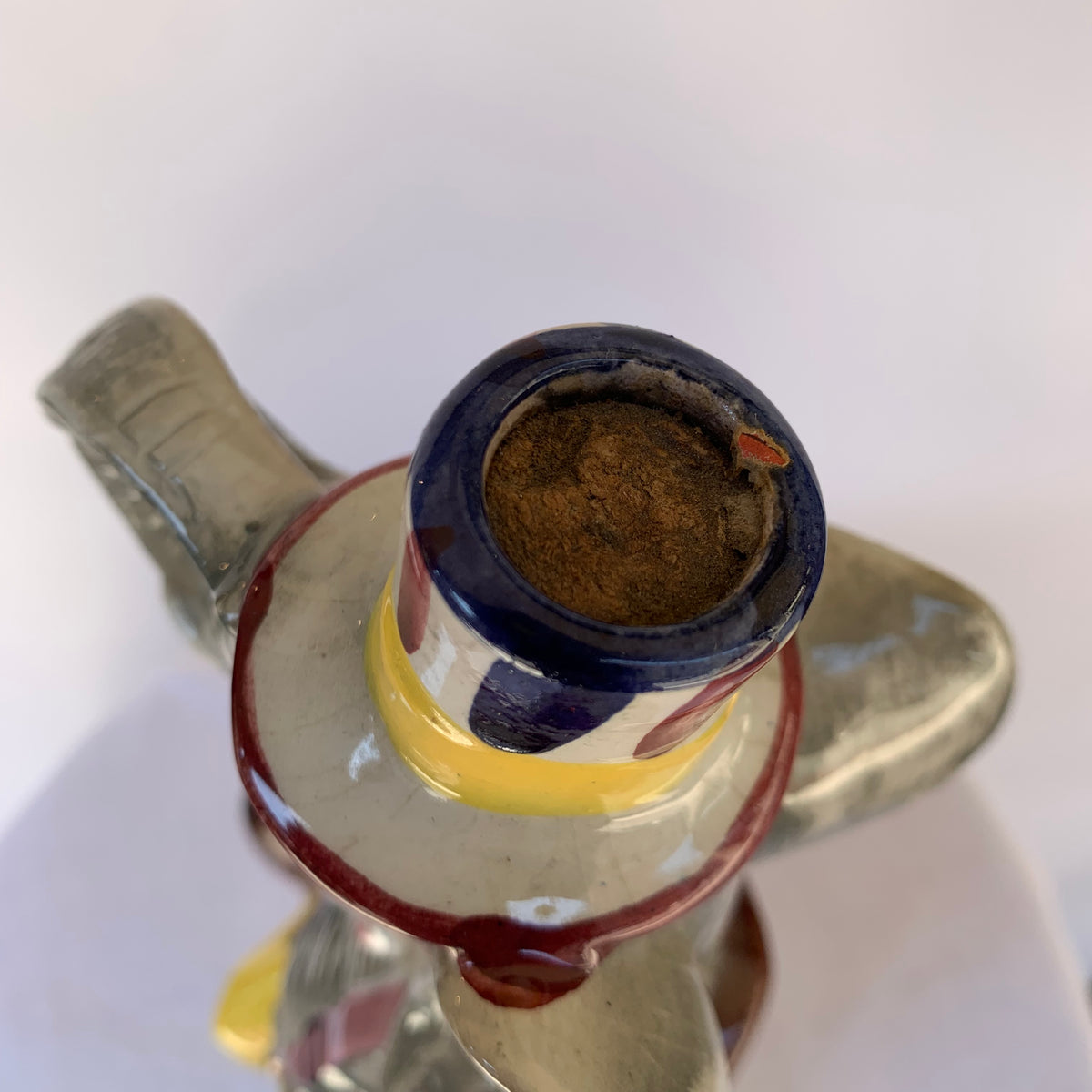 Decanter vintage in ceramica elefante - Calamassi