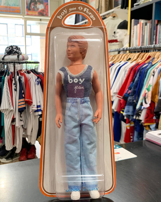 Bambola Boy Jeans Furga 1970 - sigillata, Made in Italy