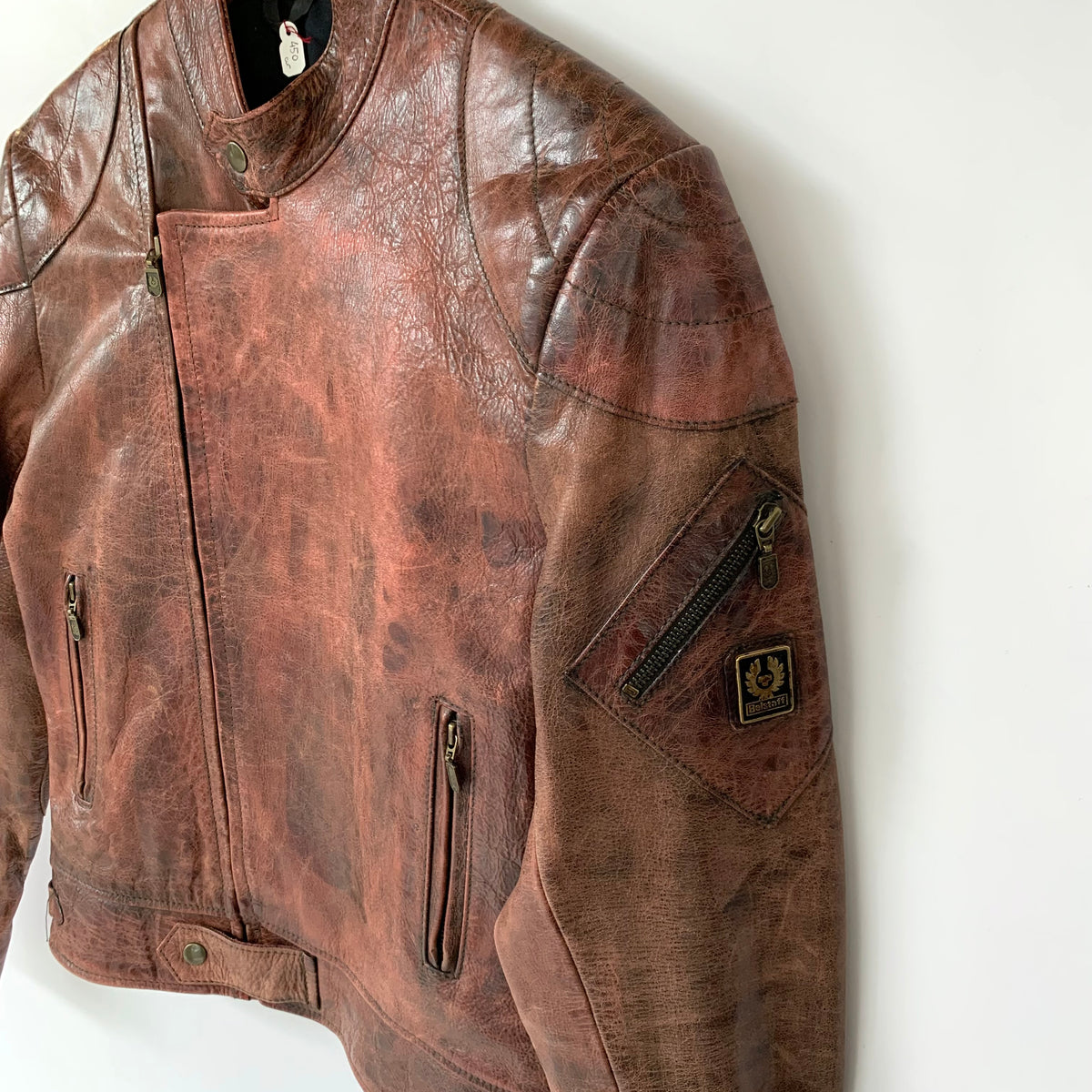 Giacca pelle Belstaff Leathermaster 1970 Tg.44