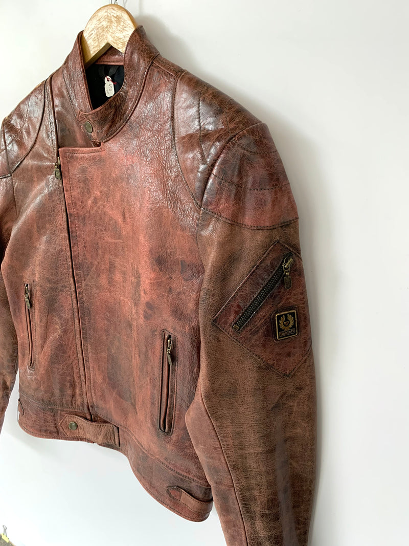 Giacca pelle Belstaff Leathermaster 1970 Tg.44