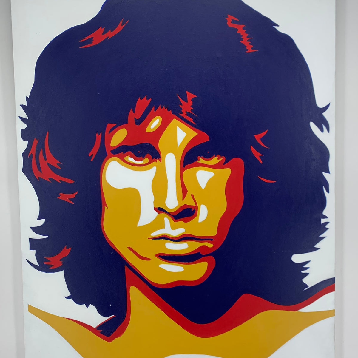 Quadro S.Montana Canvas 70x90 Tribute Jim Morrison Pop Art