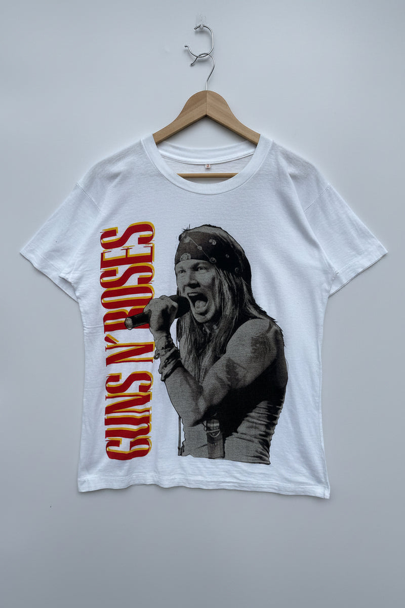 T-Shirt Vintage Guns N’ Roses 1992 Use Your Illusion World Tour single stitch tee