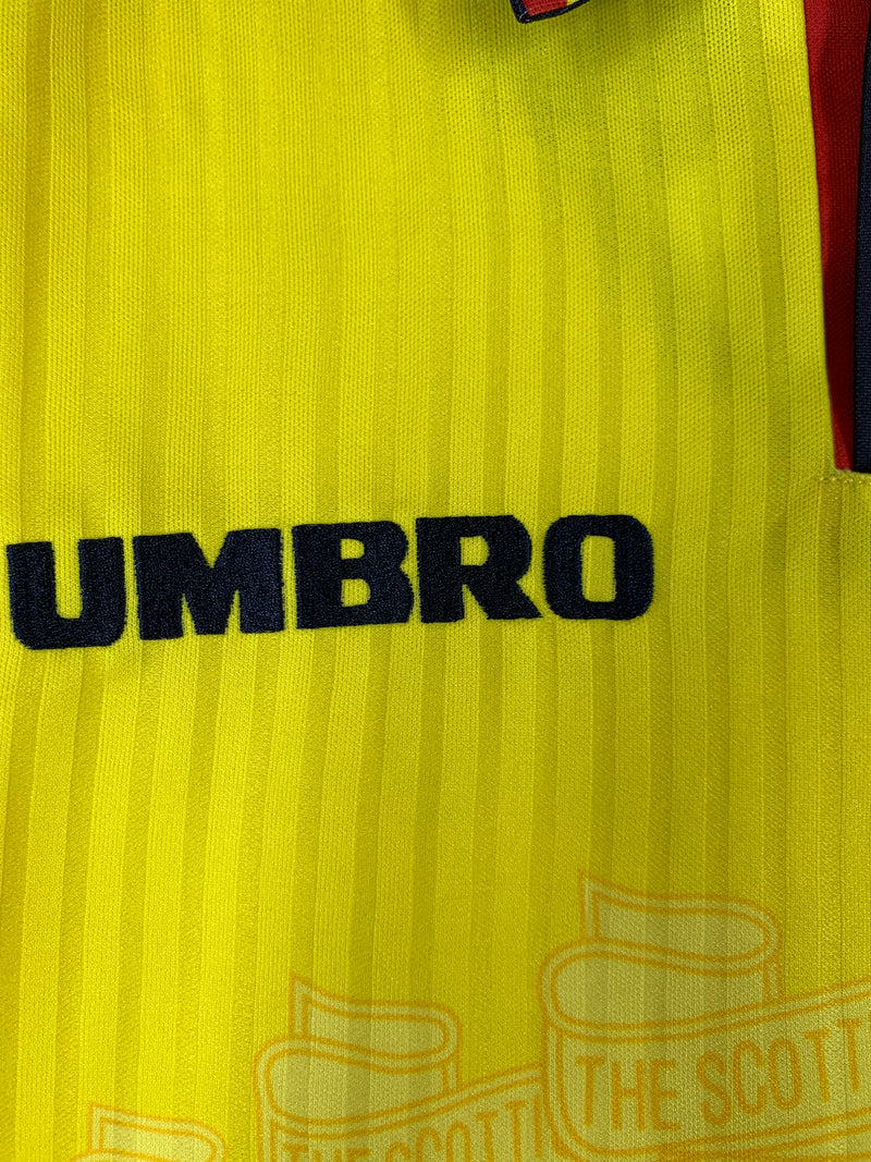 Maglia calcio Umbro Scozia 1996 Tg. M Vintage Replica
