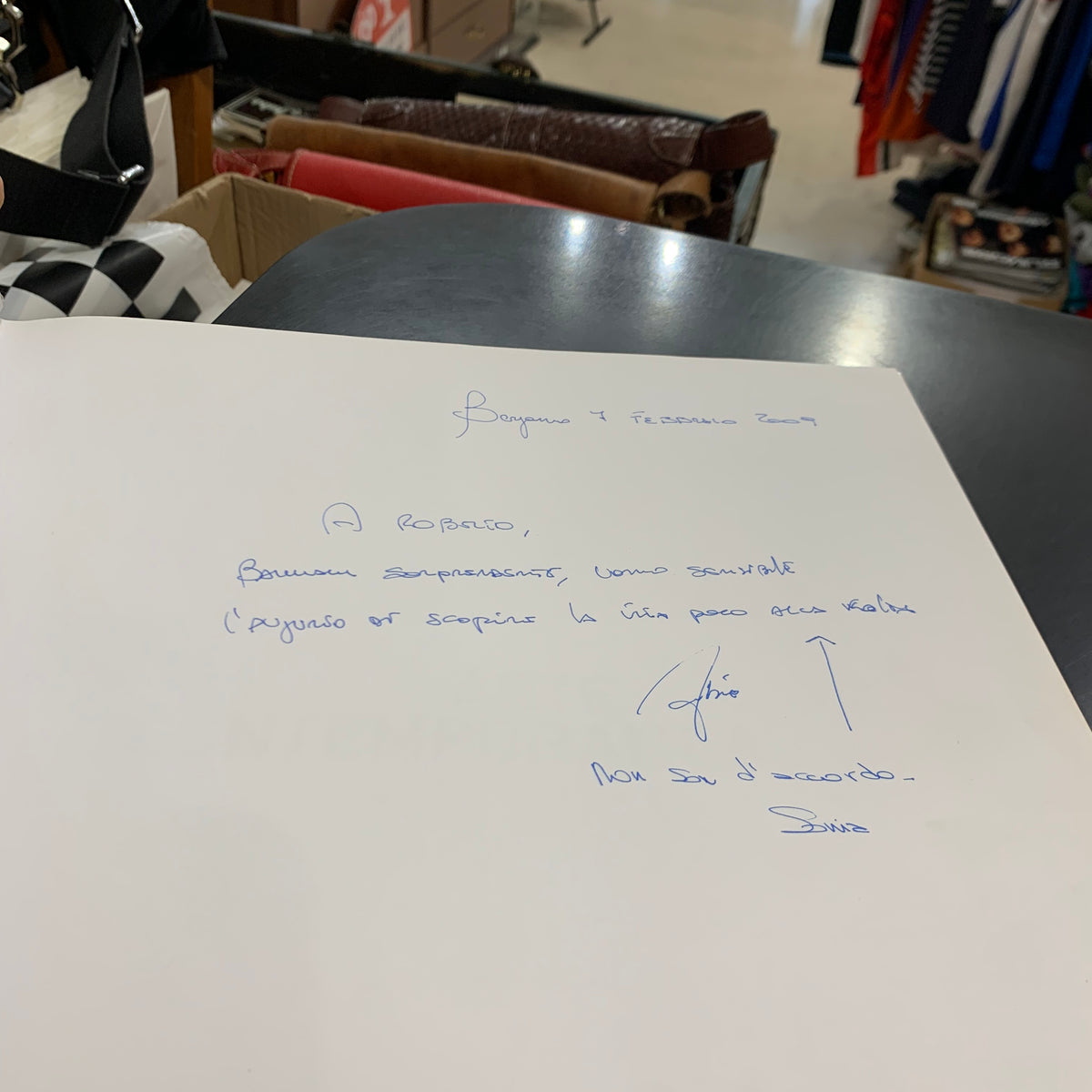 LIBRO ARTE CONTEMPORANEA F. POLI 2007 Signed