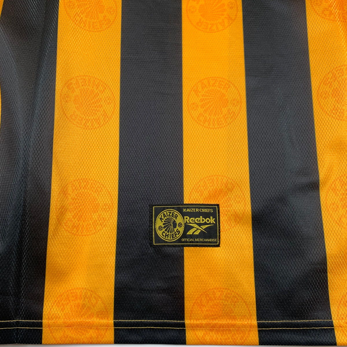Maglia calcio Reebok Kaizer Chiefs 1998 Tg. M Vintage Replica