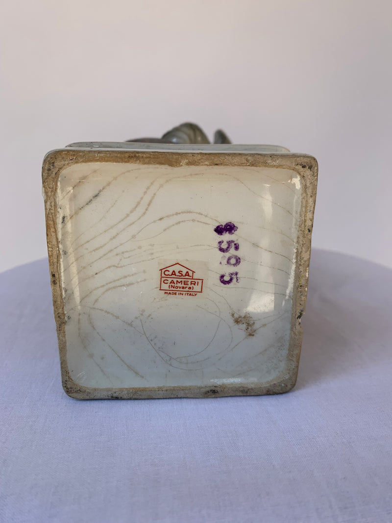 Decanter vintage in ceramica elefante - Calamassi
