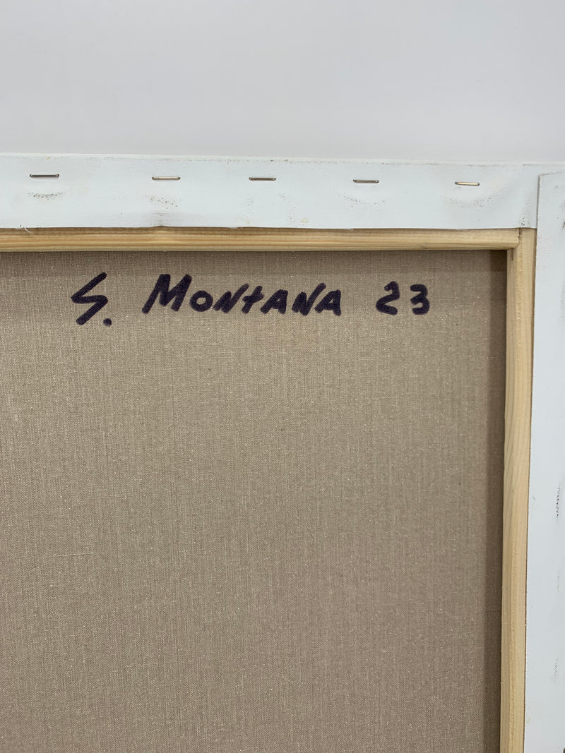 Quadro S.Montana Canvas 70x90 Tribute Jim Morrison Pop Art