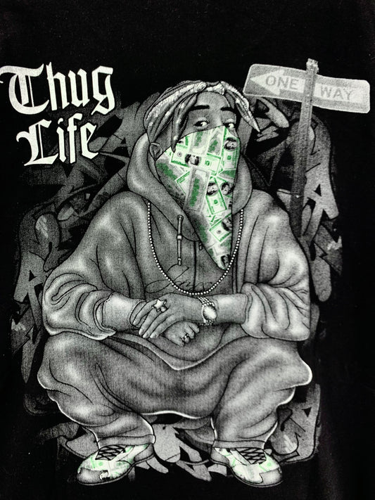 T-Shirt 2Pac Thug Life Killer 90’s USA Tg. XL