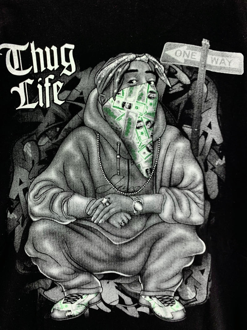 T-Shirt 2Pac Thug Life Killer 90’s USA Tg. XL
