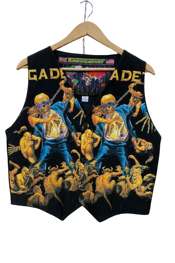Gilet Megadeth Vintage 80’s Turbogadget Size L