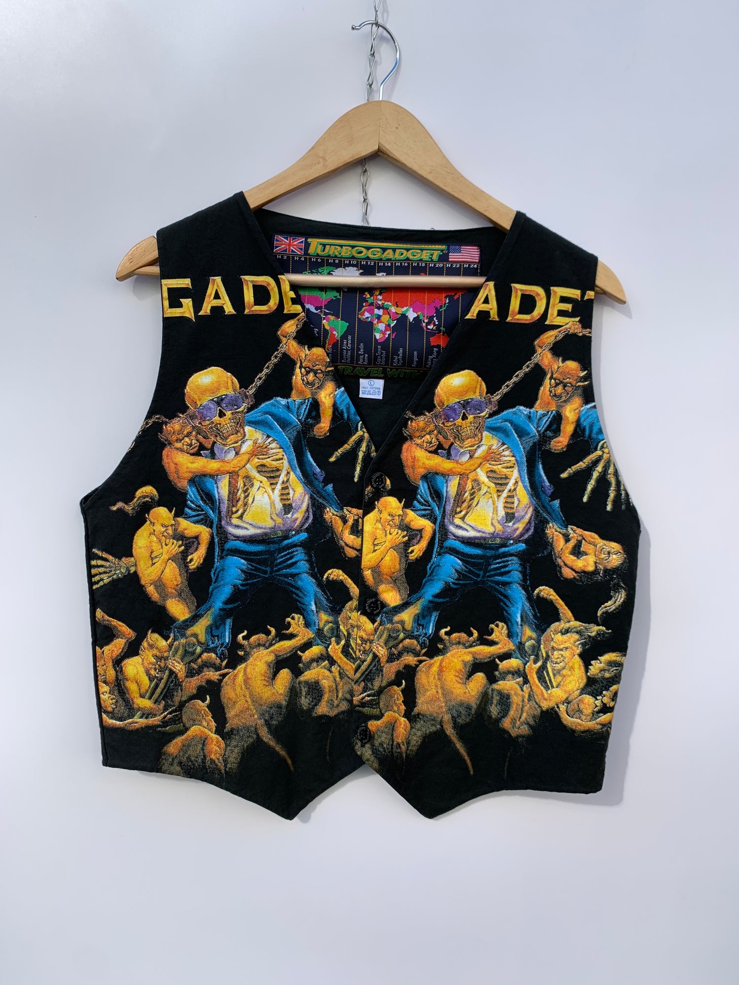 Gilet Megadeth Vintage 80’s Turbogadget Size L